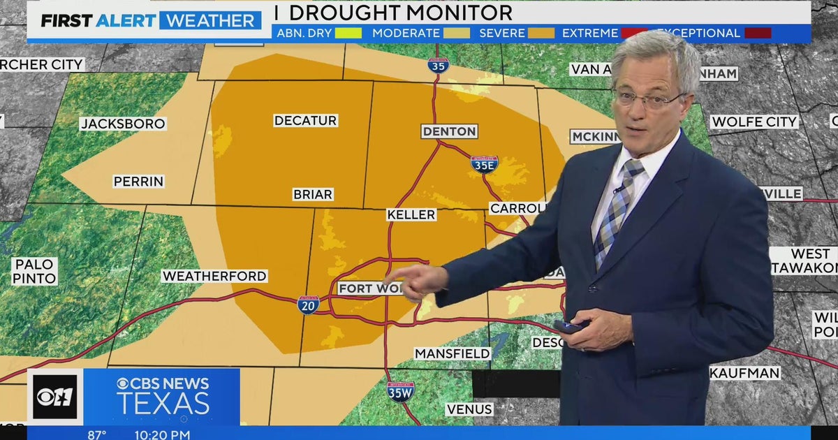 Weekend cold front before triple digits return next week - CBS Texas