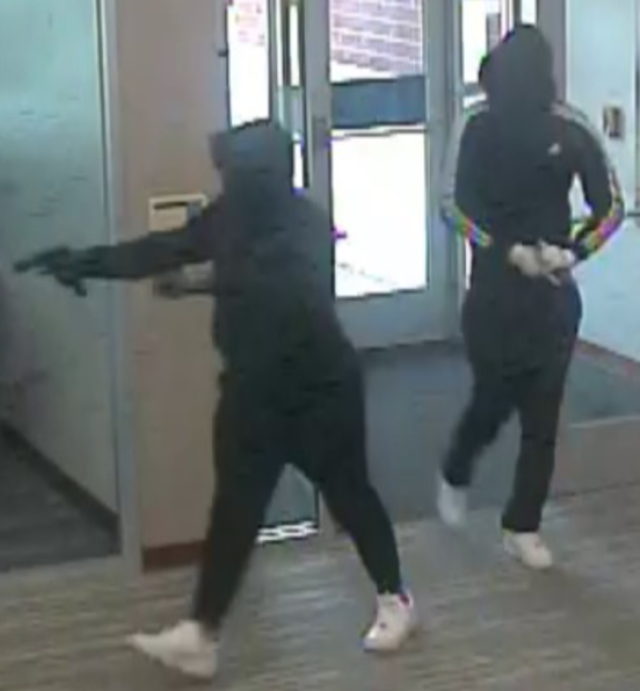 FBI: Naperville bank robbed by 2 male suspects