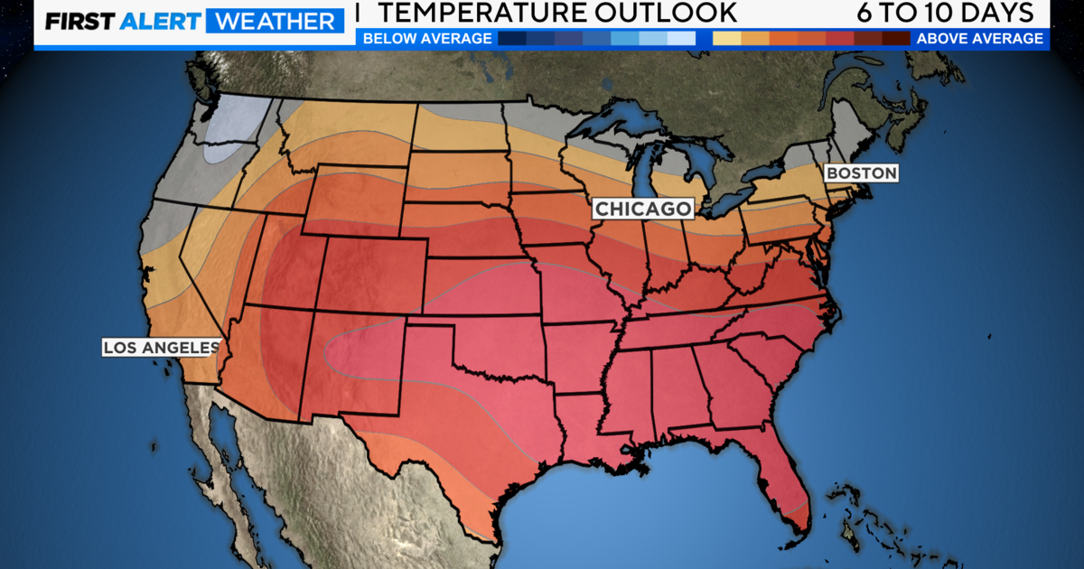 First Alert Weather Rising temps continues week full of 90s