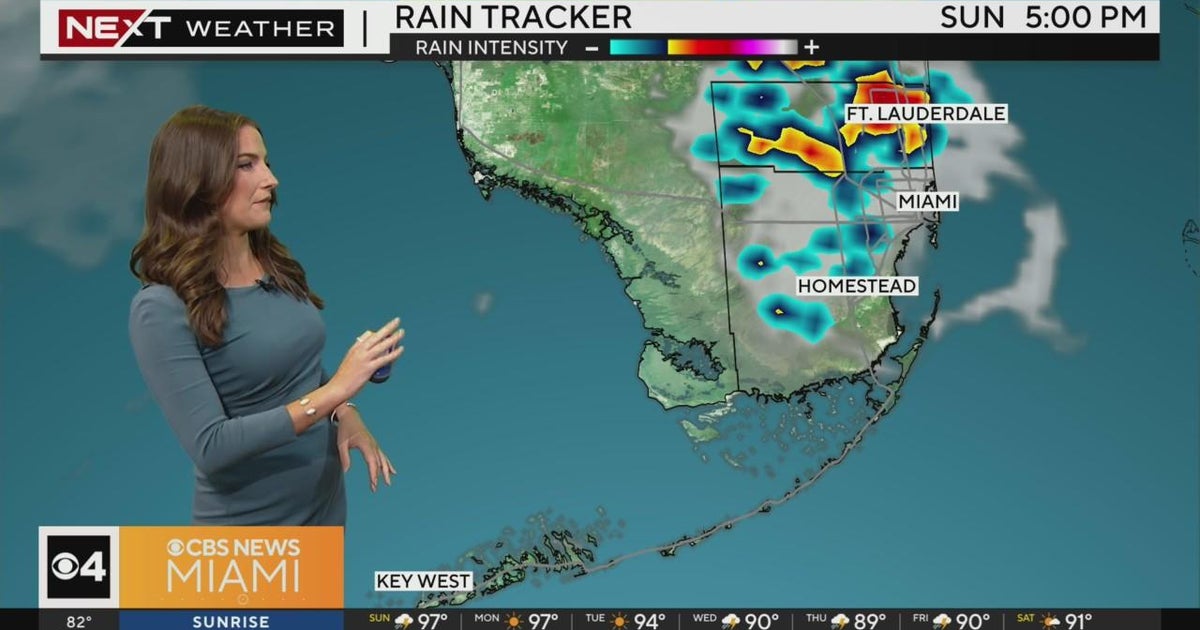 Weekend Forecast: Showers, high heat - CBS Miami