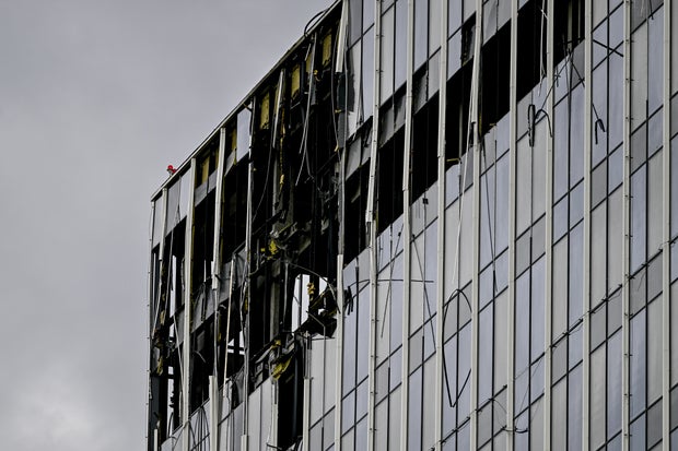 UAV attack in Moscow