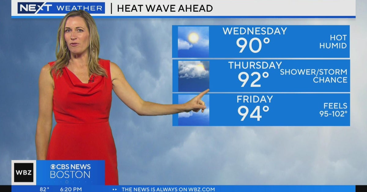 Next Weather: WBZ Evening Forecast For July 24, 2023 - CBS Boston