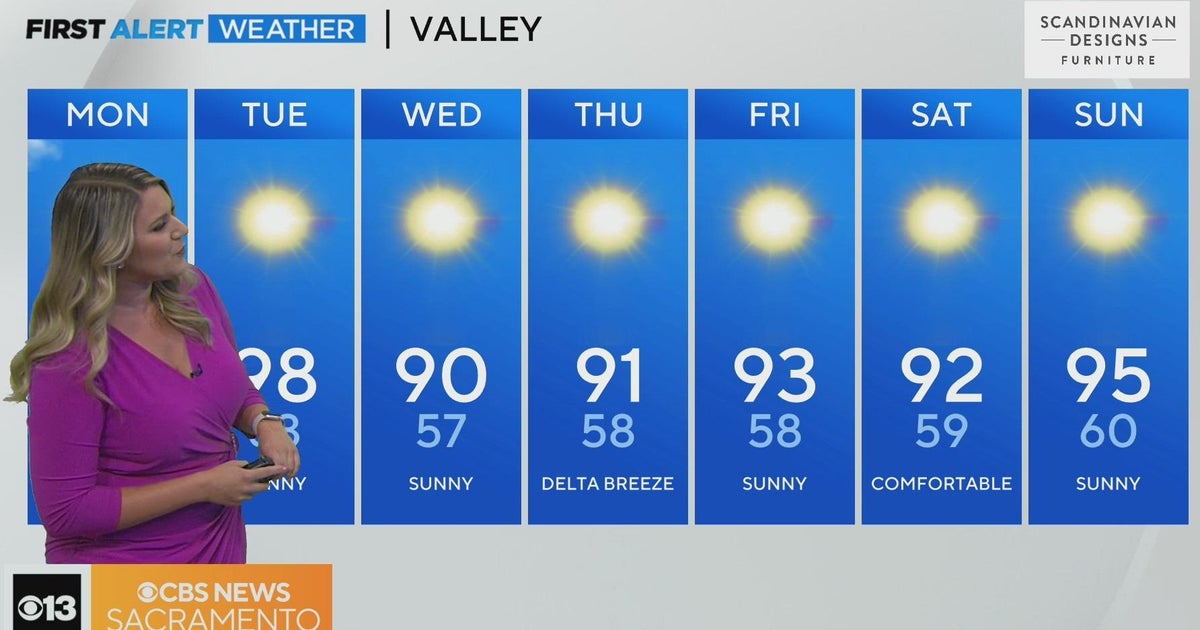 Monday morning weather forecast - July 24, 2023