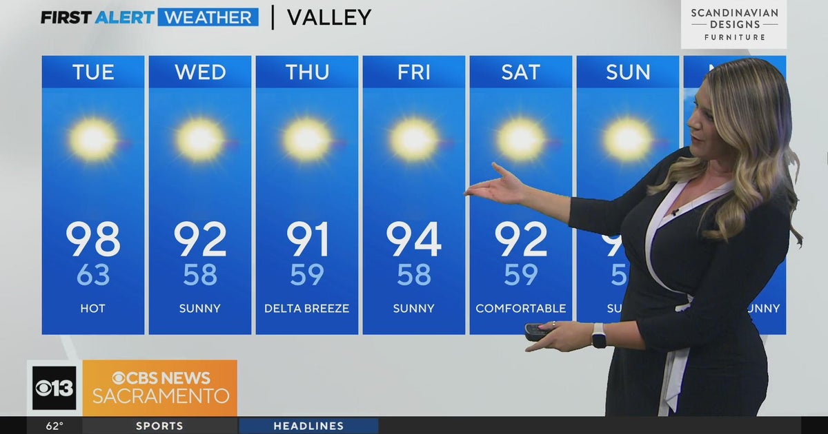 Tuesday morning weather forecast - July 25, 2023