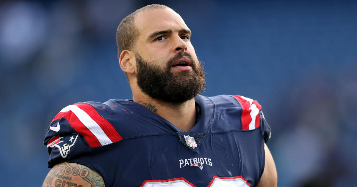 Patriots' Lawrence Guy on the field at training camp