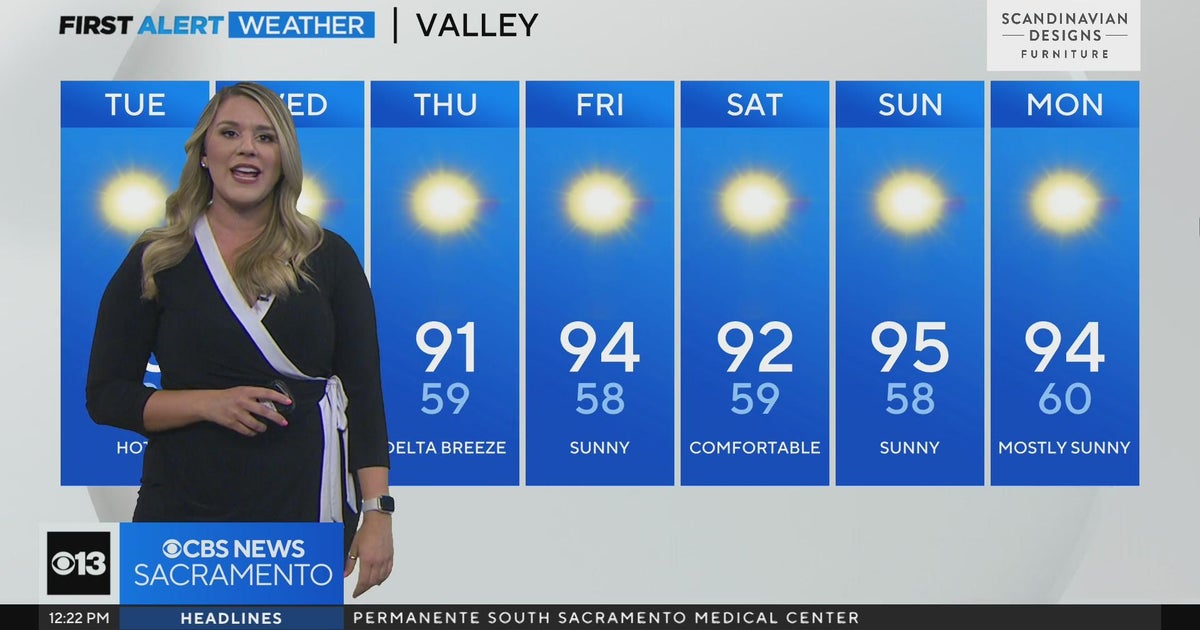 Tuesday afternoon forecast - 7/25/23