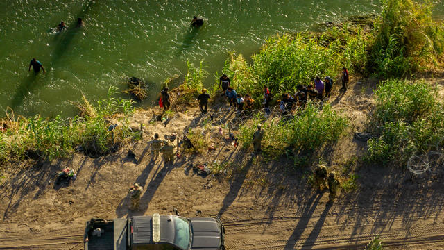 Texas Deploys Buoys Into Rio Grande River To Deter Migrants 