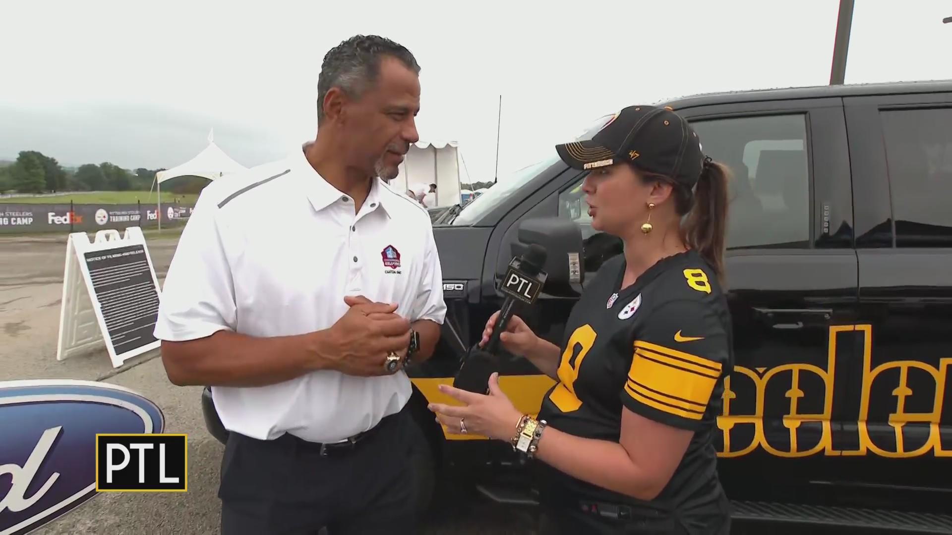 Pro Football Hall of Famer Rod Woodson stops by Ford tent at Steelers  Training Camp - CBS Pittsburgh