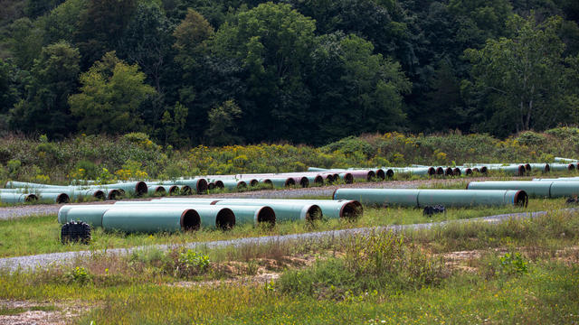 Mountain Valley Pipeline In West Virginia 