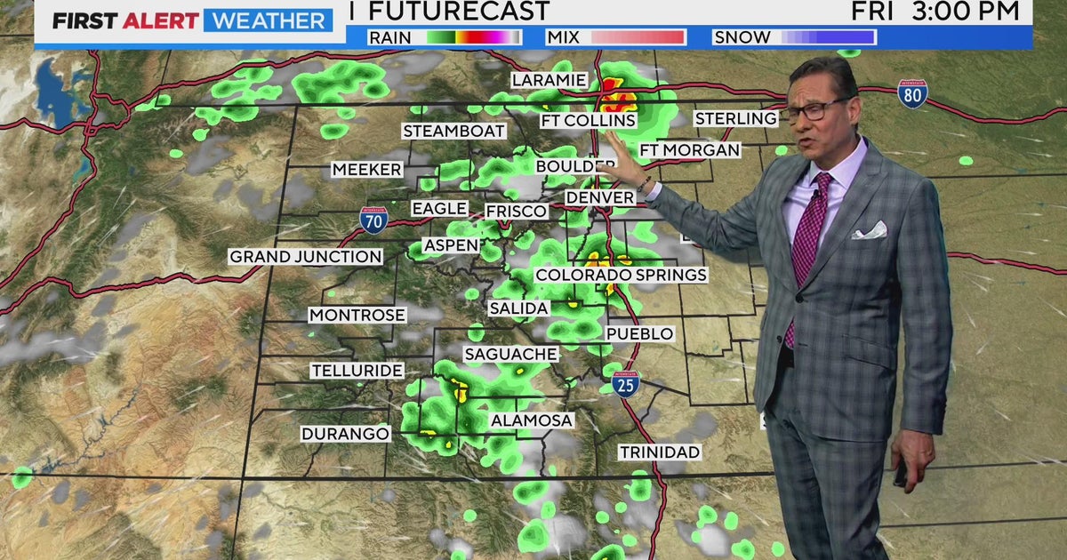 Hot temps and t-storms will be hanging with us thru the weekend - CBS ...