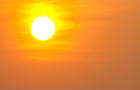 Heat wave hot sun, Climate change, makes heat Stroke 