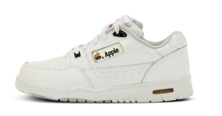 A ,000 pair of Apple tennis shoes are on the sector