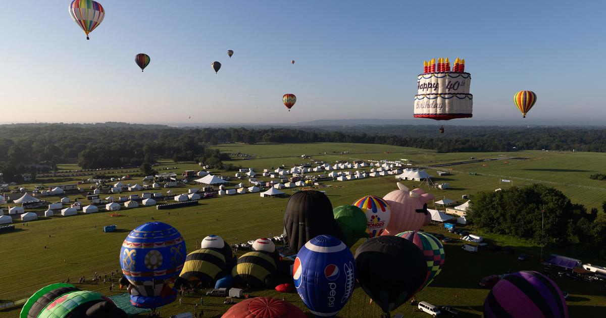 40th Annual New Jersey Lottery Festival of Ballooning takes to the skies over Readington this weekend