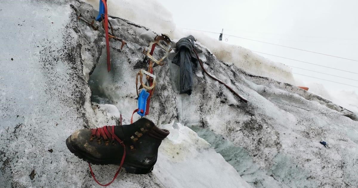 Remains of climber who went missing in 1986 recovered on a glacier in the Swiss Alps