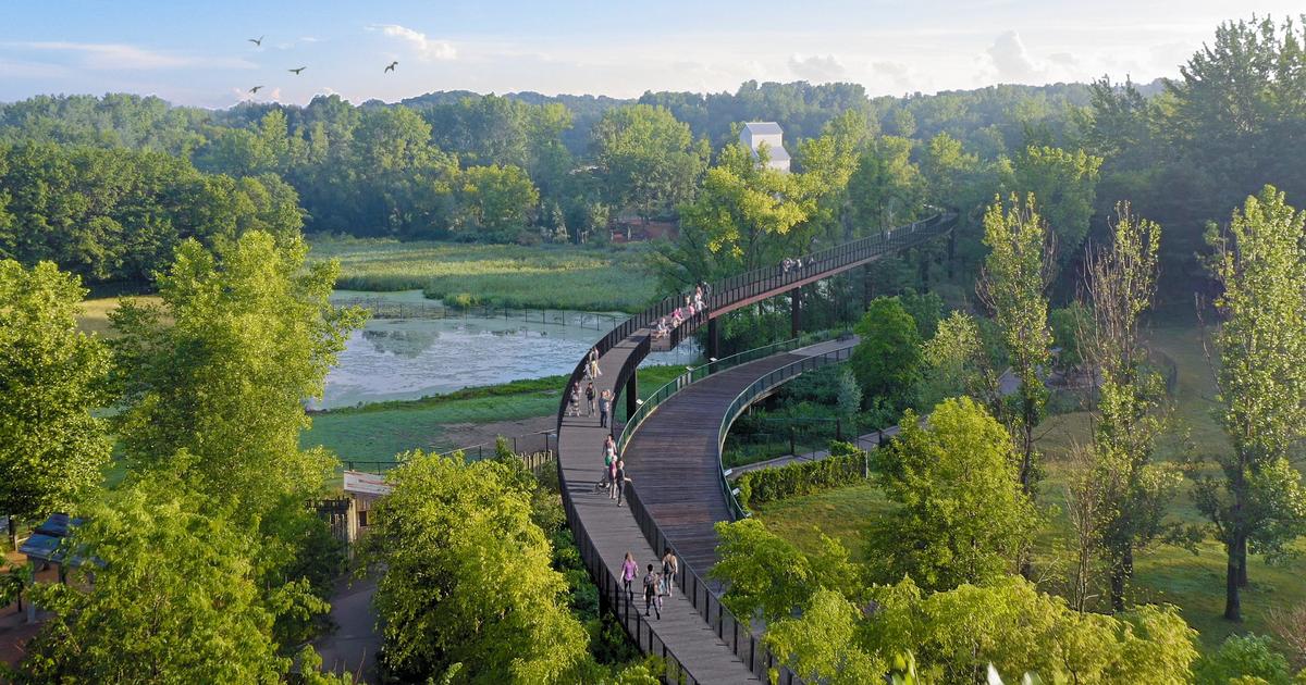 Minnesota Zoo’s new treetop walkway gives visitors an unexpected shock