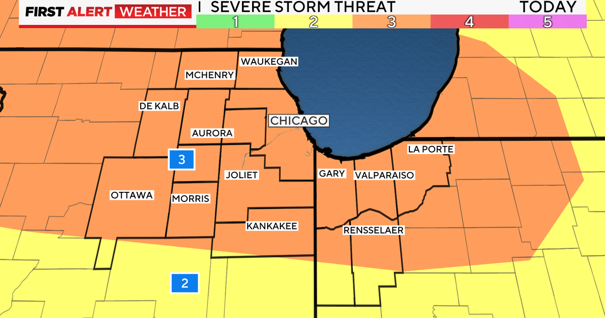 Dangerous heat, severe storm threat Friday - CBS Chicago