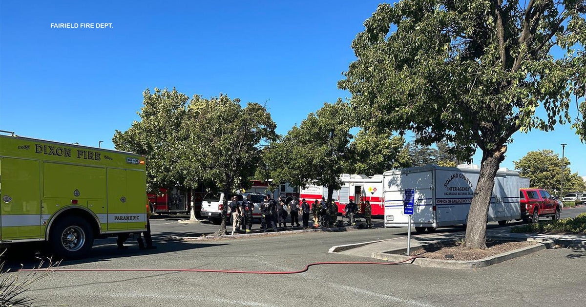 Potential hazardous materials investigation underway at Fairfield building