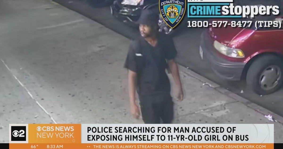 Man accused of exposing himself to young girl on bus in Harlem - CBS New York