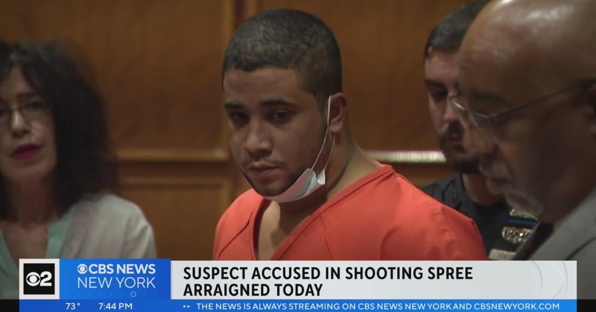 Suspect accused in Queens shooting spree arraigned - CBS New York