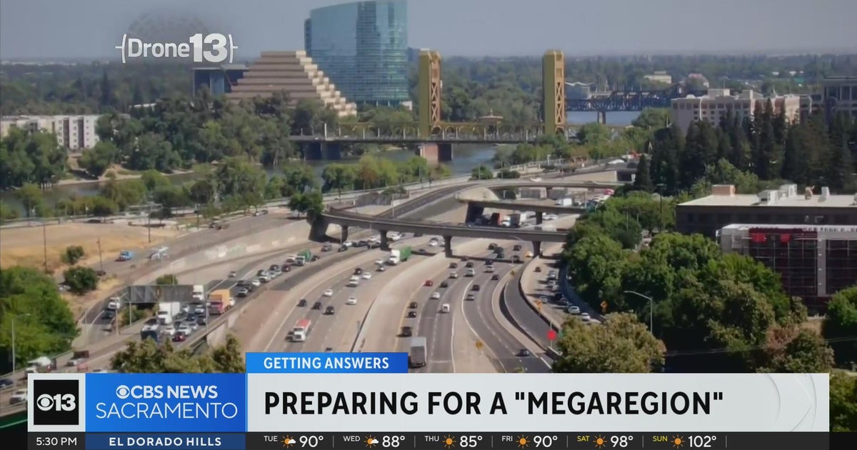 Is a new megaregion being created in California?