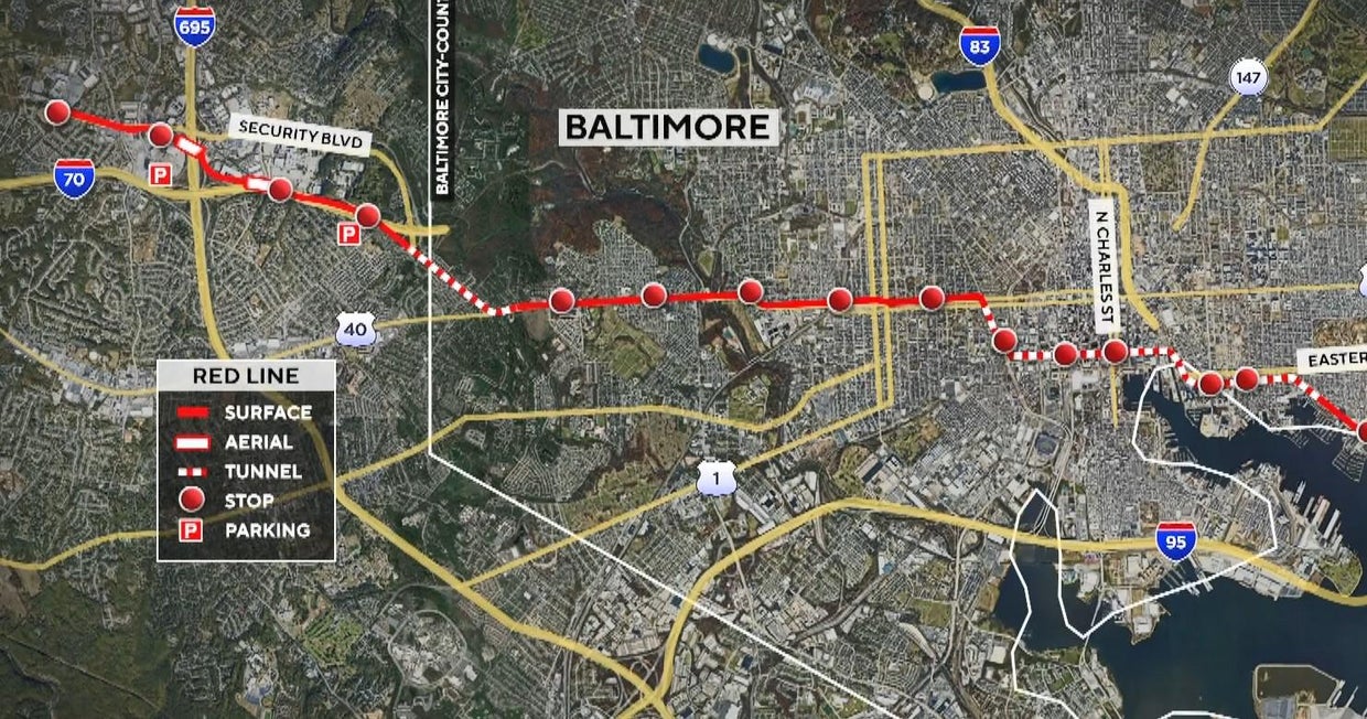 West Baltimore residents push to extend Red Line further East, link to ...