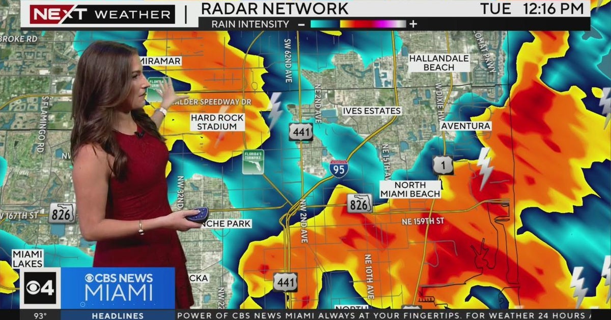 NEXT Weather forecast for Tuesday 8/1/2023 12PM - CBS Miami