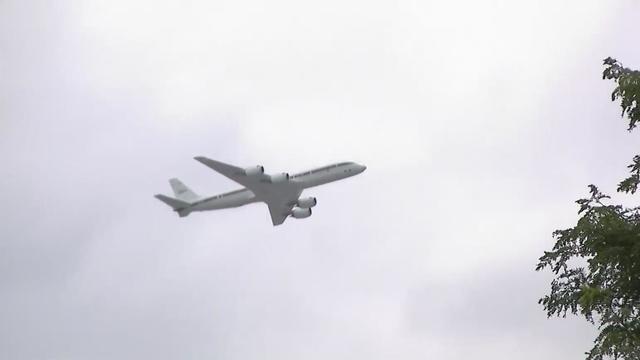 Loud noise expected NASA's research jet flies over Chicago.jpg 
