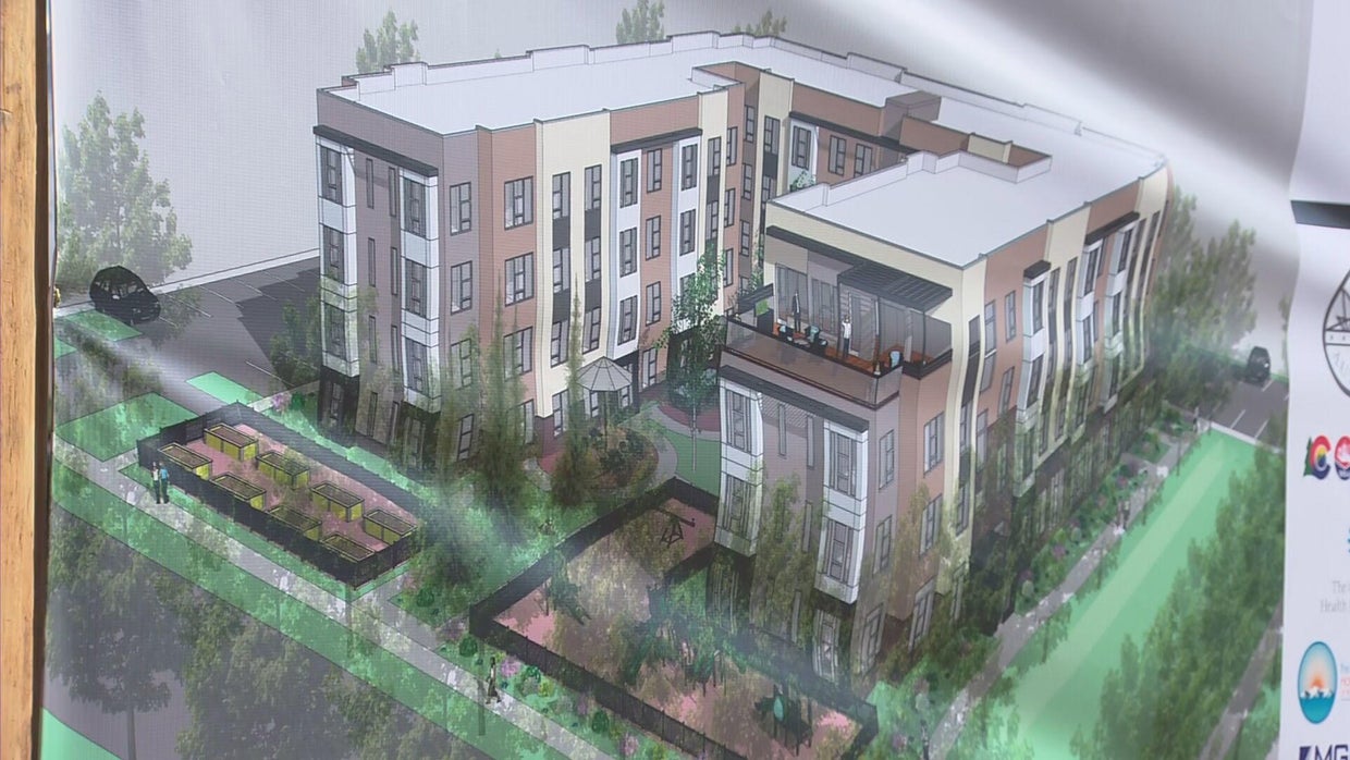 Crews break ground on affordable housing community in Aurora - CBS Colorado