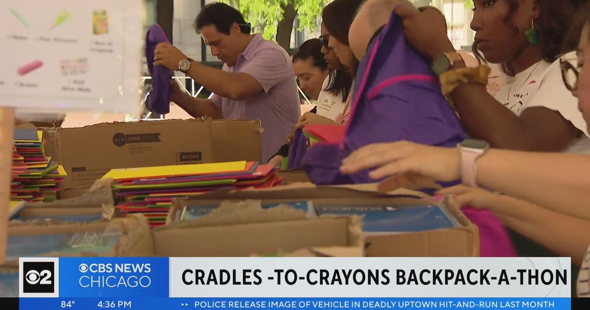 Cradles to Crayons hosts BackpackAThon at Daley Plaza CBS Chicago