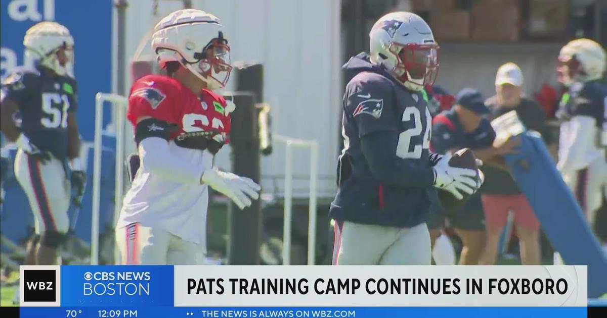 Patriots training camp Day 6: 'D' makes goal-line stand, Rhamondre  Stevenson sits