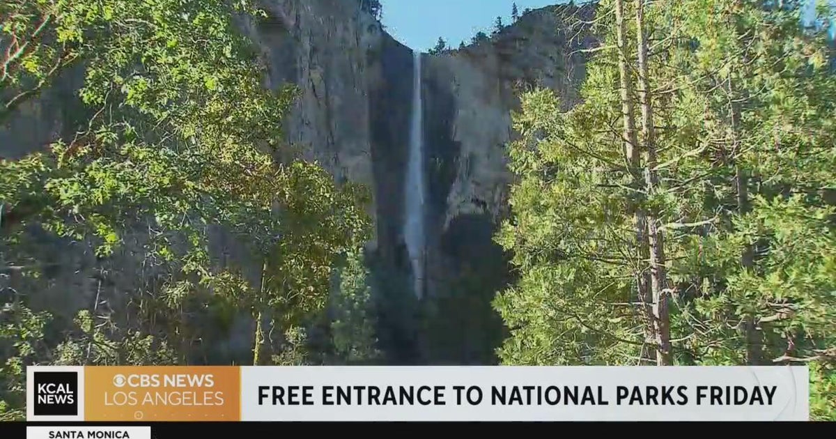 Free entrance to national parks Friday Aug. 4 CBS Los Angeles