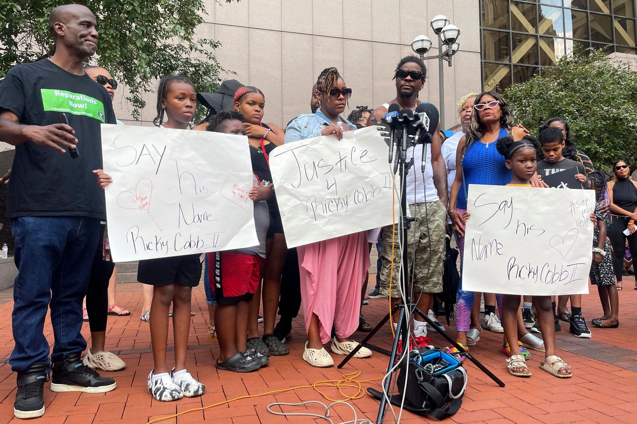 Family of Ricky Cobb II, Black man fatally shot during traffic stop ...