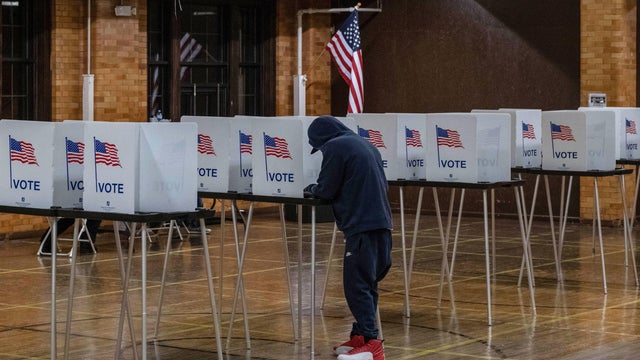 Michigan resident casting vote