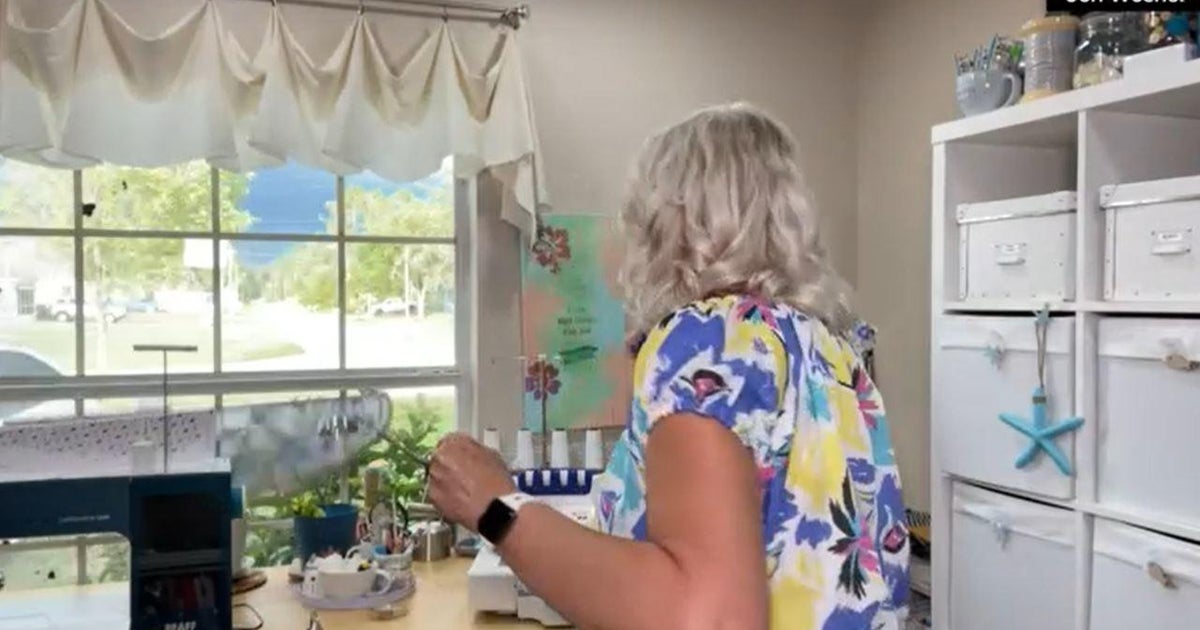 Florida girl supplying stitching tutorial for TikTok catches auto crash on camera