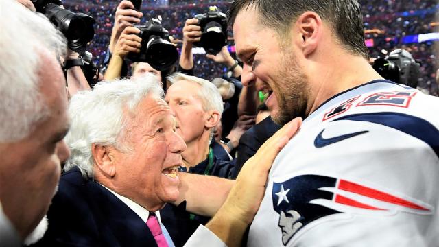 Robert Kraft, Tom Brady 