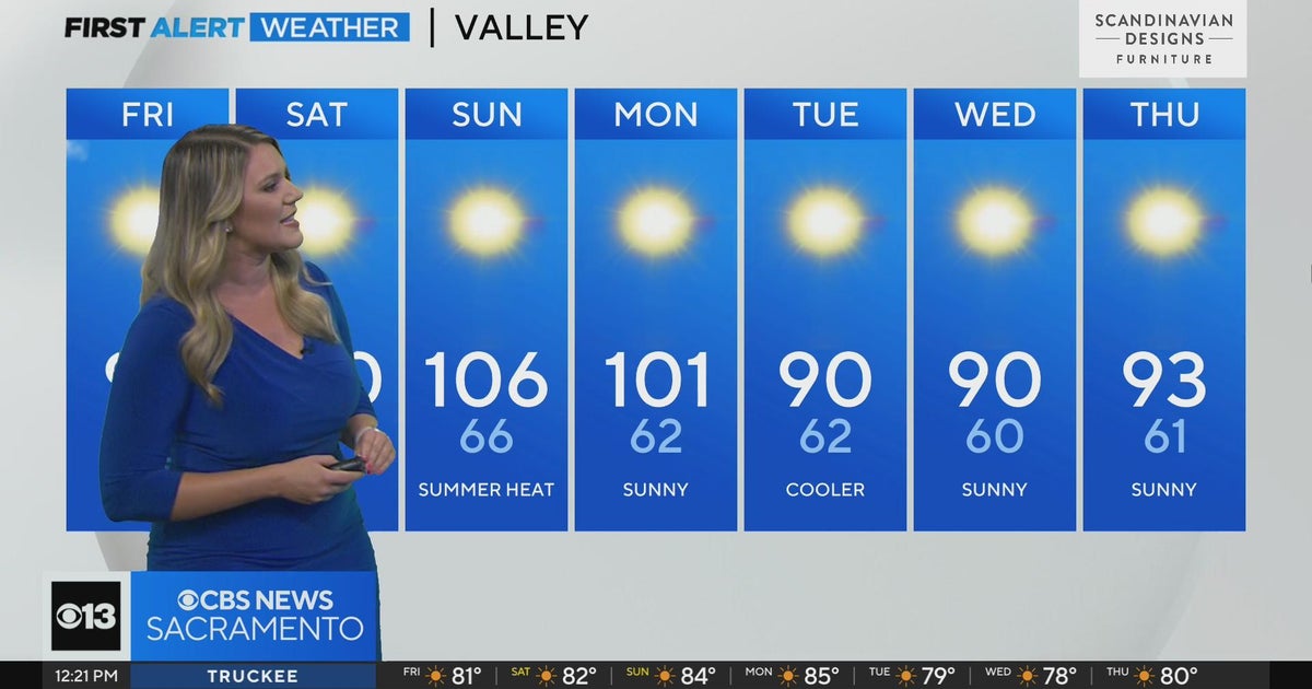 Friday afternoon weather forecast - Aug. 4, 2023