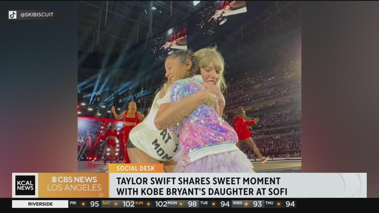 Taylor Swift shares touching moment with Kobe Bryant's daughter - ESPN