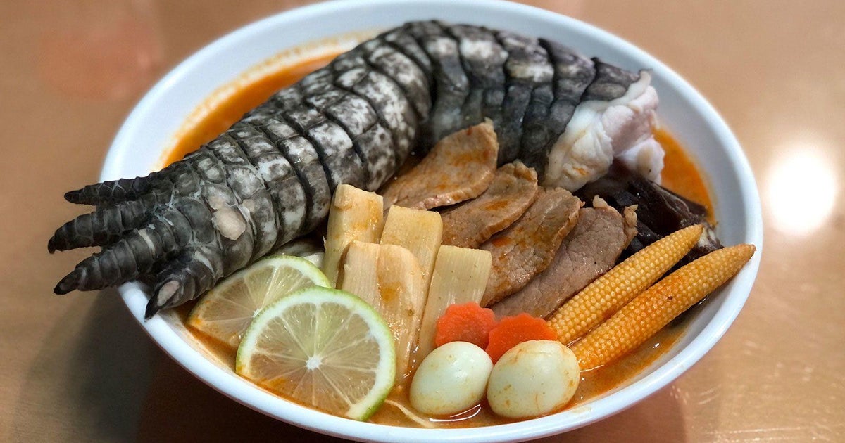 Crocodile ramen is Taiwan’s most current foodstuff trend