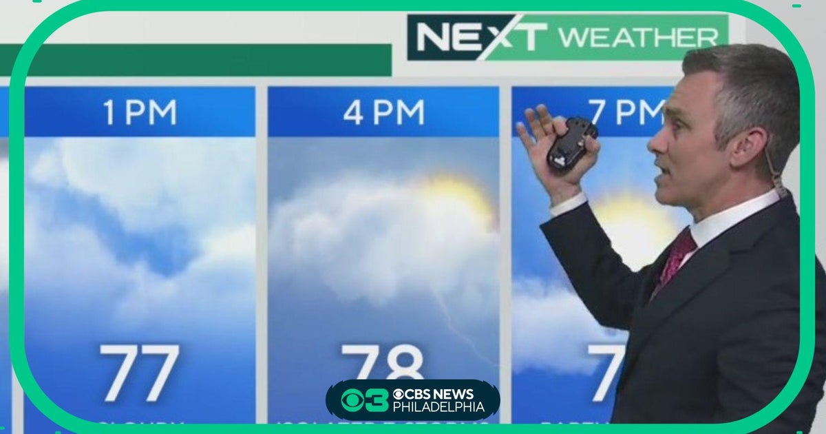 NEXT Weather: Humidity on the rise - CBS Philadelphia