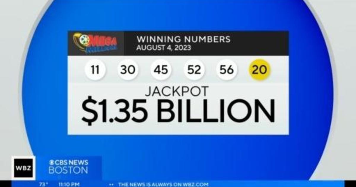 Winning numbers for the .35 billion Mega Millions jackpot