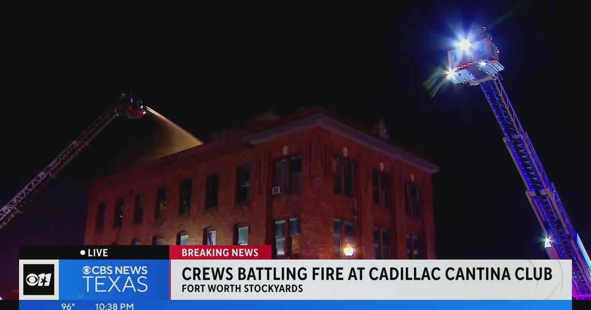 Crews battle fire at historic Cantina Cadillac in Fort Worth Stockyards ...