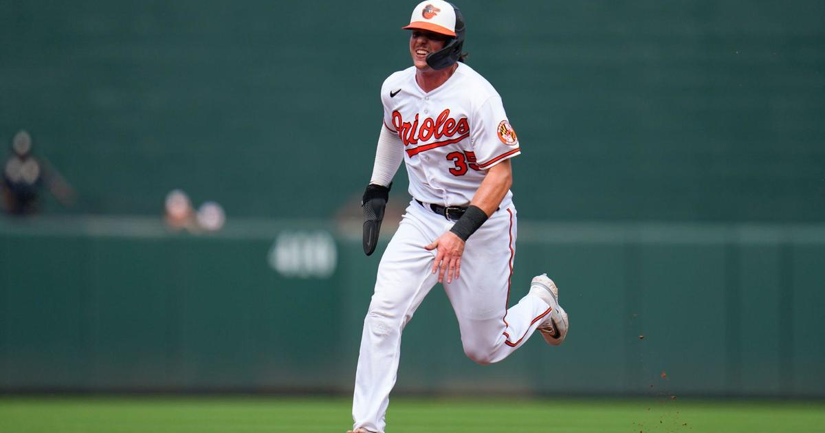 Orioles win 6-3 for 1st-ever season series sweep of Rangers