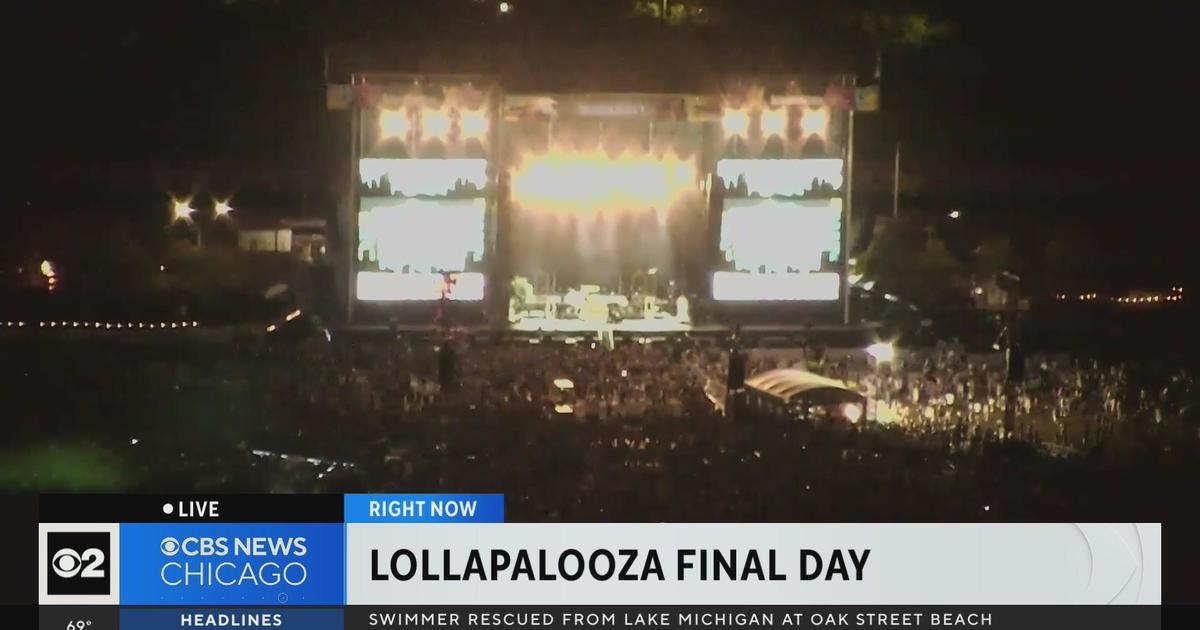 Lollapalooza wraps up final day in Grant Park - CBS Chicago