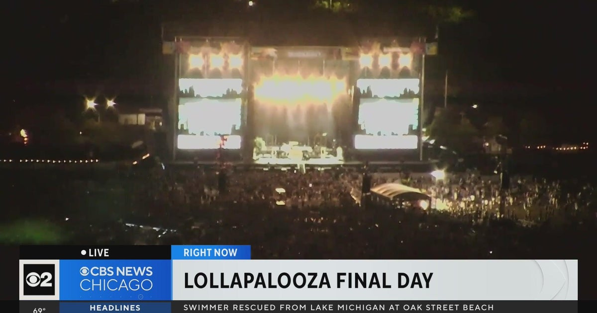Lollapalooza wraps up final day in Grant Park - CBS Chicago