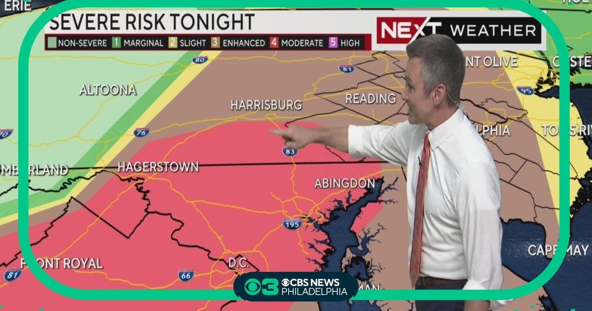 NEXT WEATHER: Timing the Storm - CBS Philadelphia