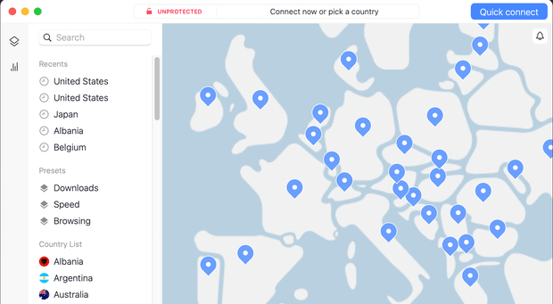 NordVPN Servers