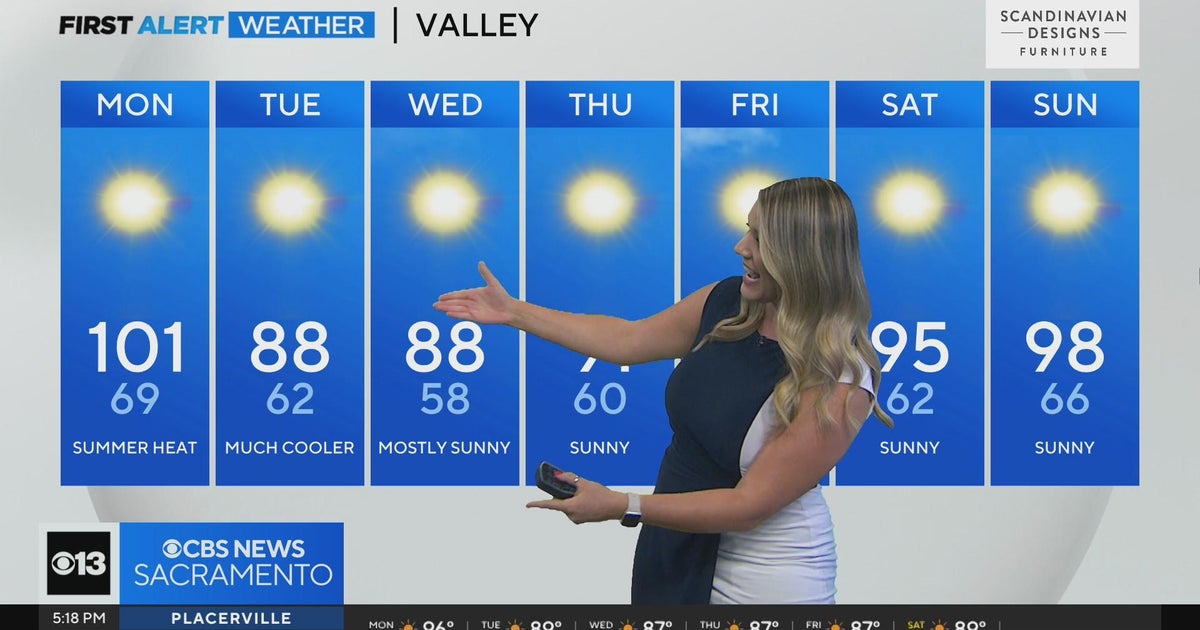 Sunday evening forecast - Aug. 6, 2023