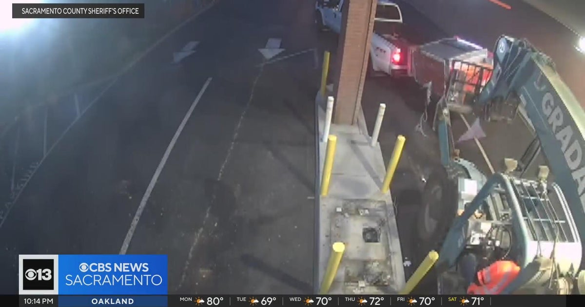 WATCH: Video shows botched ATM heist in Sacramento County