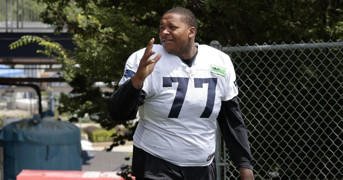 Trent Brown says an injury has led to his light workload in training camp  -- not a contract issue - CBS Boston
