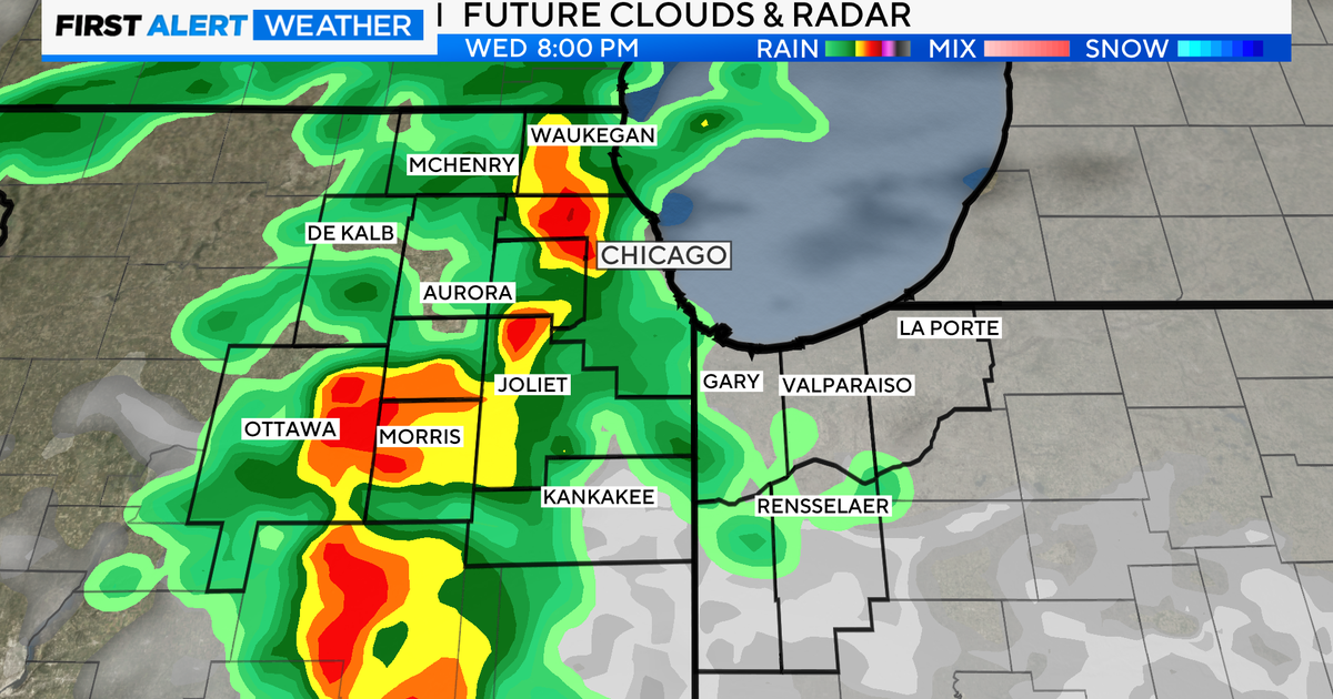 Chicago First Alert Weather: Evening shower ahead - CBS Chicago